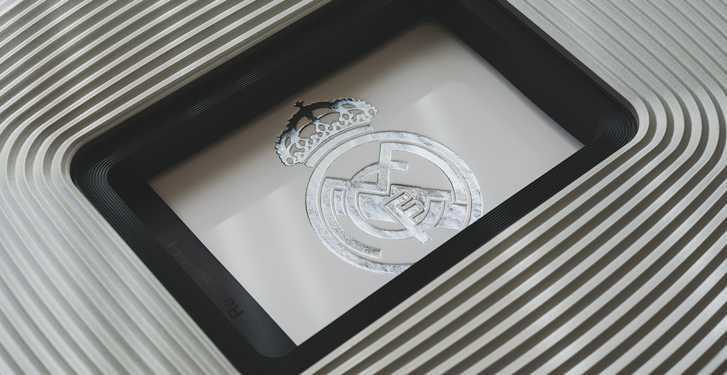 Placa Corazón Blanco